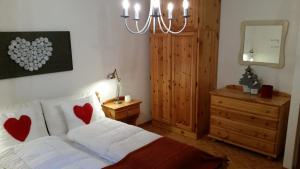 Postel nebo postele na pokoji v ubytování il bosco in casa