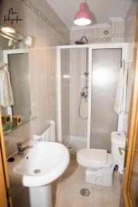 Kúpeľňa v ubytovaní Casa Louromar