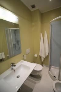 Koupelna v ubytování Hotel Marelba