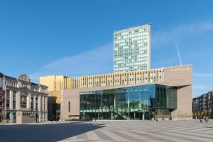 Das Gebäude in dem sich das Hotel befindet