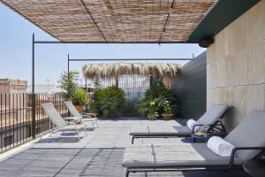 Balkón alebo terasa v ubytovaní Casa Camper Barcelona