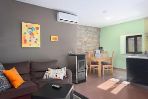 Uma rea de estar em Casas de Sequeiros