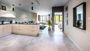 Kuchyň nebo kuchyňský kout v ubytování A11 Apartments & SPA Dermique