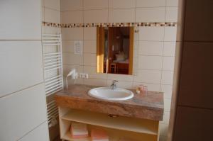 Koupelna v ubytování Hotel Brunnwirt