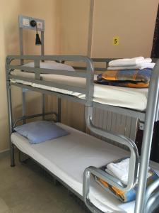 Postel nebo postele na pokoji v ubytování Antares hostel