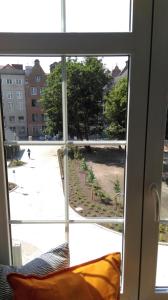 Balkón alebo terasa v ubytovaní Apartament Piwna 16 Gdańsk