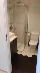 Kúpeľňa v ubytovaní Apartament Piwna 16 Gdańsk
