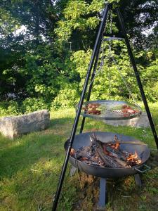 Barbacoa de la casa o xalet