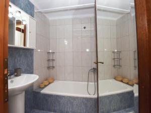 Kupatilo u objektu Ares Garden House - Nea Moudania Halkidiki