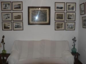 A seating area at Cortijo la Colá