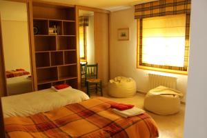Cama o camas de una habitación en Villa Rural Campillo de Arenas