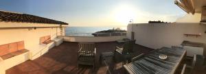 Balkón alebo terasa v ubytovaní Apartamento RITS Beachfront