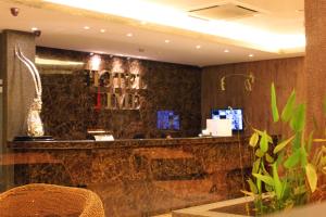 Predvorje ili recepcija u objektu Hotel Time Boutique Nilai