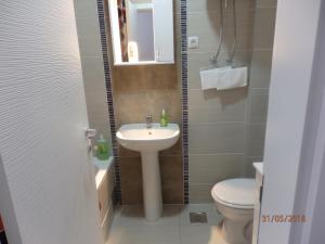 Phòng tắm tại Apartment Erika