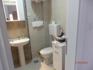 Phòng tắm tại Apartment Erika