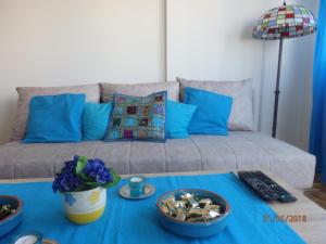 Khu vực ghế ngồi tại Apartment Erika