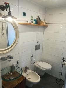 Um banheiro em Apartman Kika