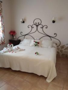 Posteľ alebo postele v izbe v ubytovaní Hotel Rural Andalucia