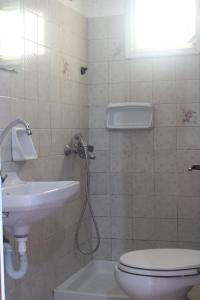 Koupelna v ubytování Madalenas B&B