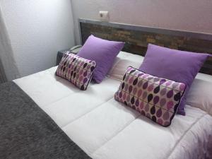 Postel nebo postele na pokoji v ubytování Hotel Folch