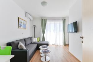 Televisyen dan/atau pusat hiburan di Apartmani CRYSTAL Vir