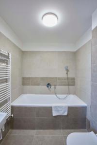 Koupelna v ubytování Hotel Rakovec