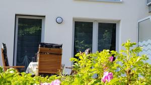 Zahrada ubytování Ferienwohnung Dünenperle