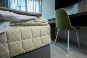 Postel nebo postele na pokoji v ubytování Mediterranean Luxury Apartment