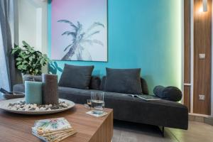 Posezení v ubytování Mediterranean Luxury Apartment