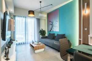 Posezení v ubytování Mediterranean Luxury Apartment