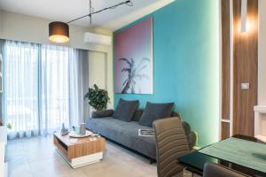 Posezení v ubytování Mediterranean Luxury Apartment