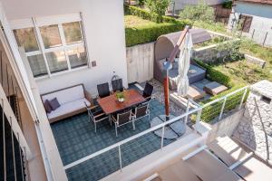 Balkón alebo terasa v ubytovaní Apartmani Gelo