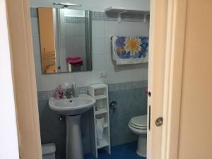 Koupelna v ubytování Casa Eleonora