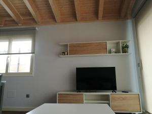 TV a/nebo společenská místnost v ubytování Apartamentos La Encina