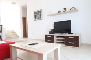 TV a/nebo společenská místnost v ubytování Apartments Maras