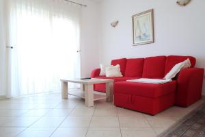 Posezení v ubytování Apartments Maras