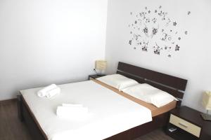 Posteľ alebo postele v izbe v ubytovaní Apartment Maja