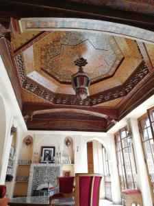 Posezení v ubytování Riad Ben Youssef