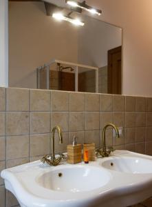 A bathroom at Il Gladiolo