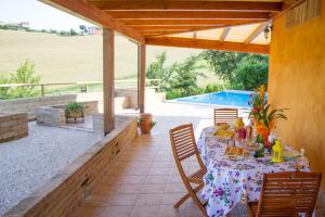 The swimming pool at or close to Il Gladiolo