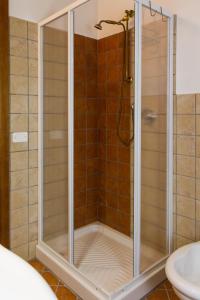 A bathroom at Il Gladiolo