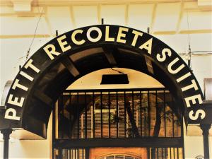 Apgyvendinimo įstaigos Petit Recoleta Suites aukšto planas