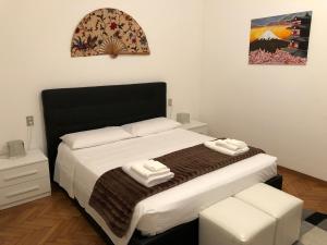 Posteľ alebo postele v izbe v ubytovaní Il QuintoPiano