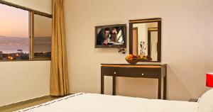 Μια τηλεόραση ή/και κέντρο ψυχαγωγίας στο Golden Rose Hotel +27 φωτογραφίες