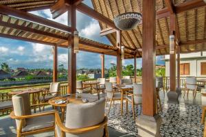 Restaurace v ubytování Bumi Muwa Ubud Katiklantang