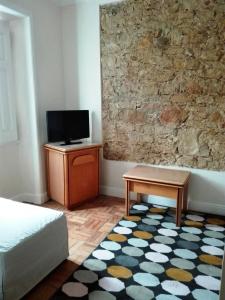 TV a/nebo společenská místnost v ubytování Casa da Portela II