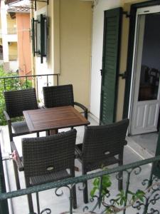Balkón alebo terasa v ubytovaní Grivas Apartments