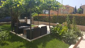 Zahrada ubytování Apartment Korado