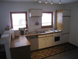 Kuchyň nebo kuchyňský kout v ubytování Ferienwohnung Eiter Anita