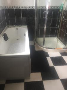 A bathroom at 39 woodview